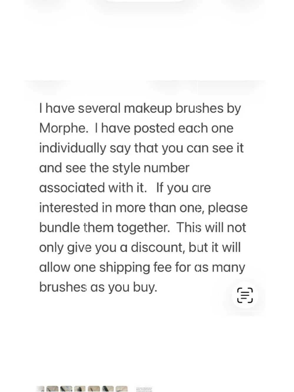 MORPHE Black & White Precision Eye Brush